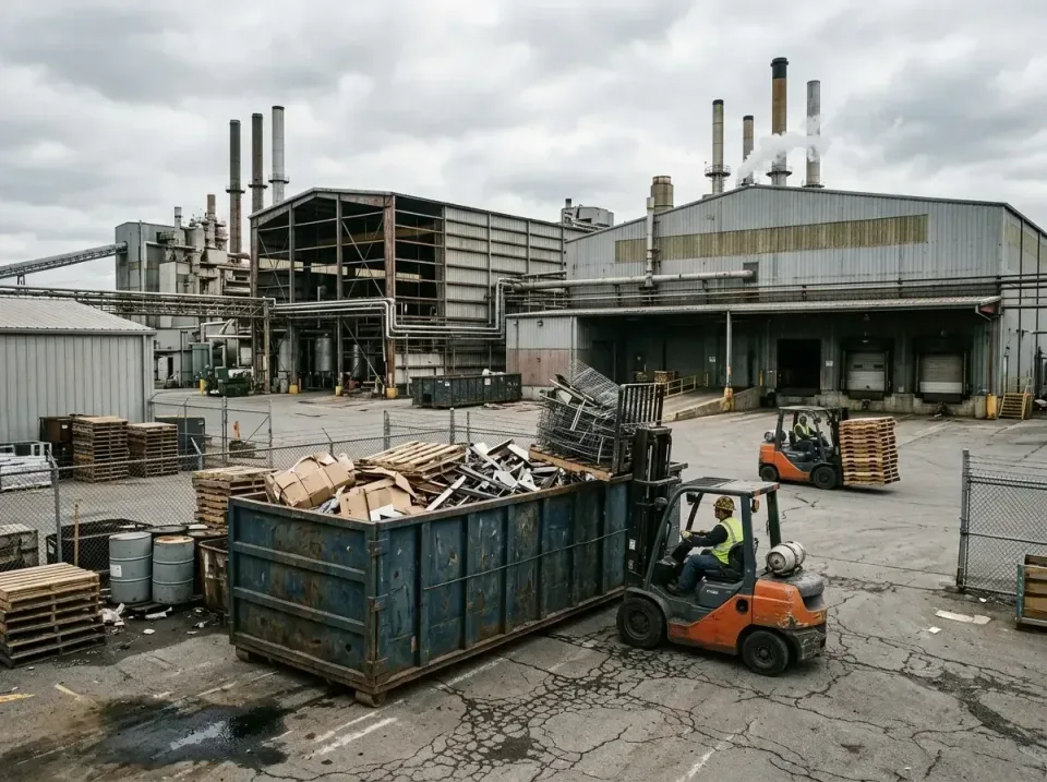 industrial-factory-scrap-conta-003 — frequently asked questions, Cheap Roll-off Dumpster Rentals in Bon Air, VA